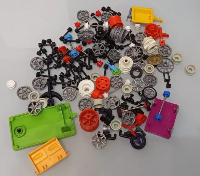 Lote Piezas Playmobil Ruedas y Accesorios