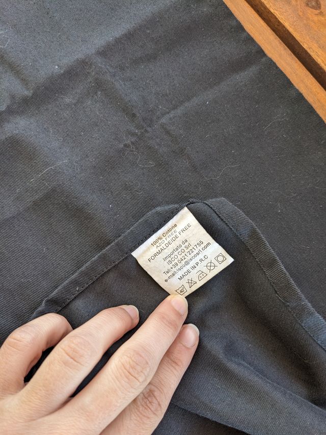 Grembiule Amaro Montenegro nero