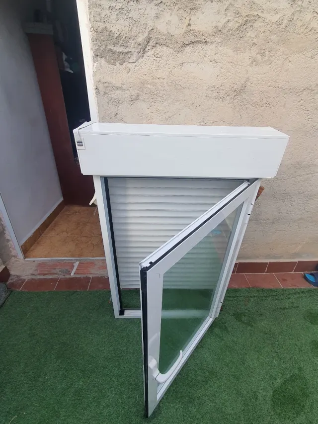 Ventana aluminio doble cristal