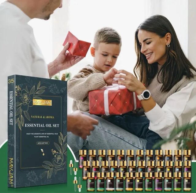 Set 35 Aceites Esenciales MAYJAM Natural Aroma