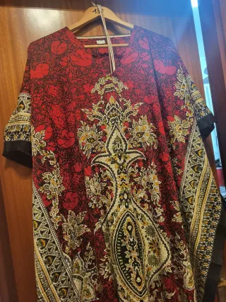 Vestido Kaftán Estampado