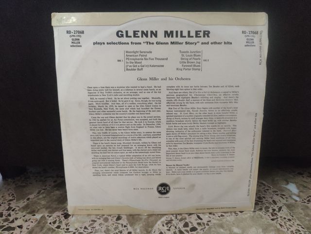 Vinilo Glenn Miller RCA RD-27068 Jazz