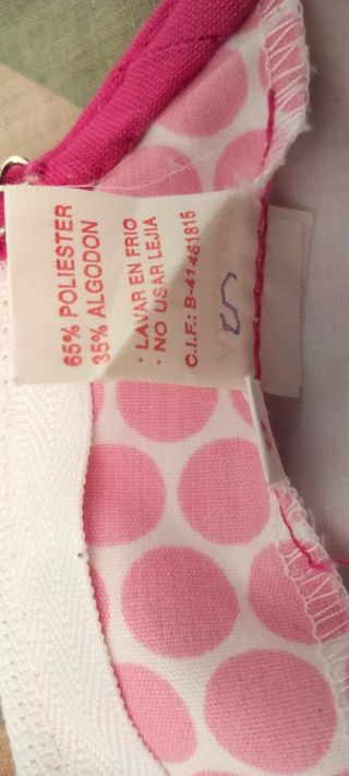 Traje de flamenca artesanía talla 6