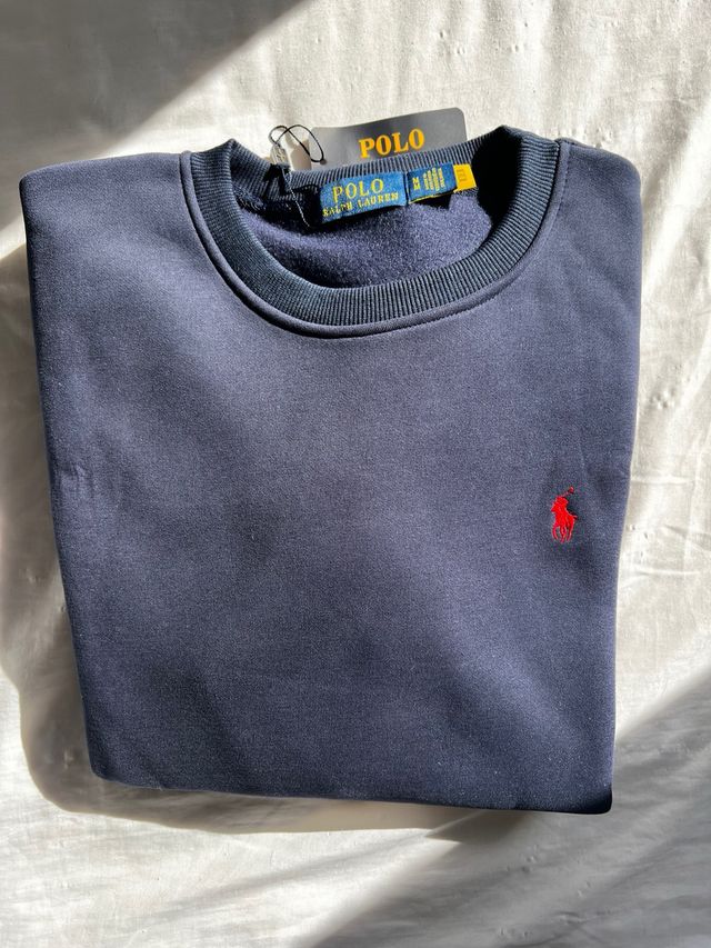 Polo Ralph Lauren Sudadera Azul Talla M