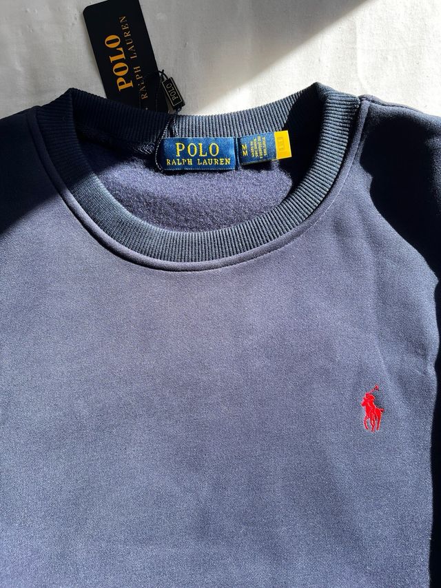 Polo Ralph Lauren Sudadera Azul Talla M