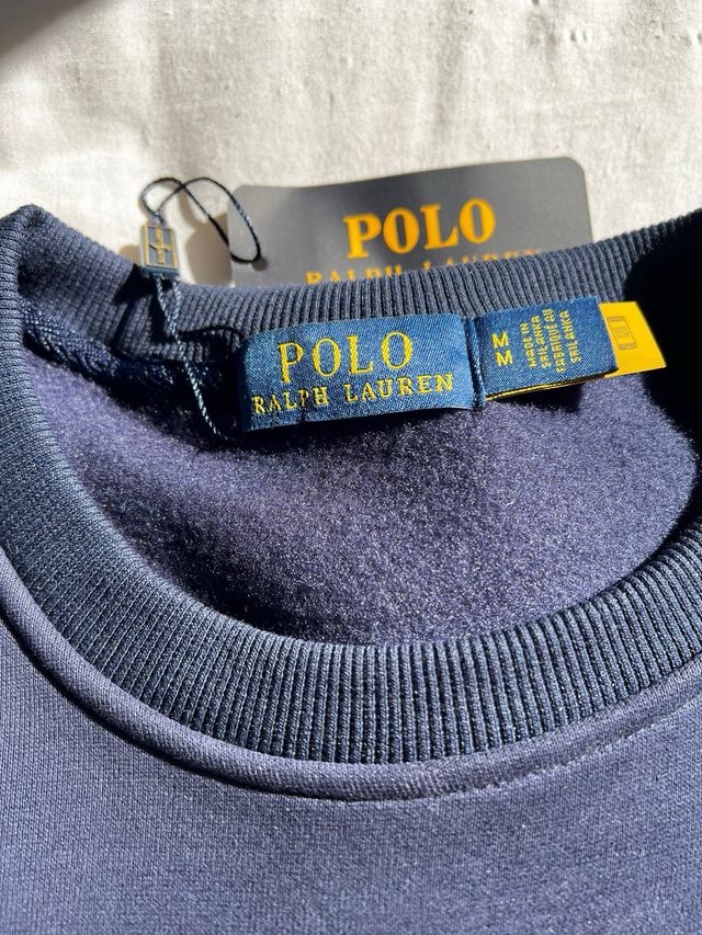 Polo Ralph Lauren Sudadera Azul Talla M