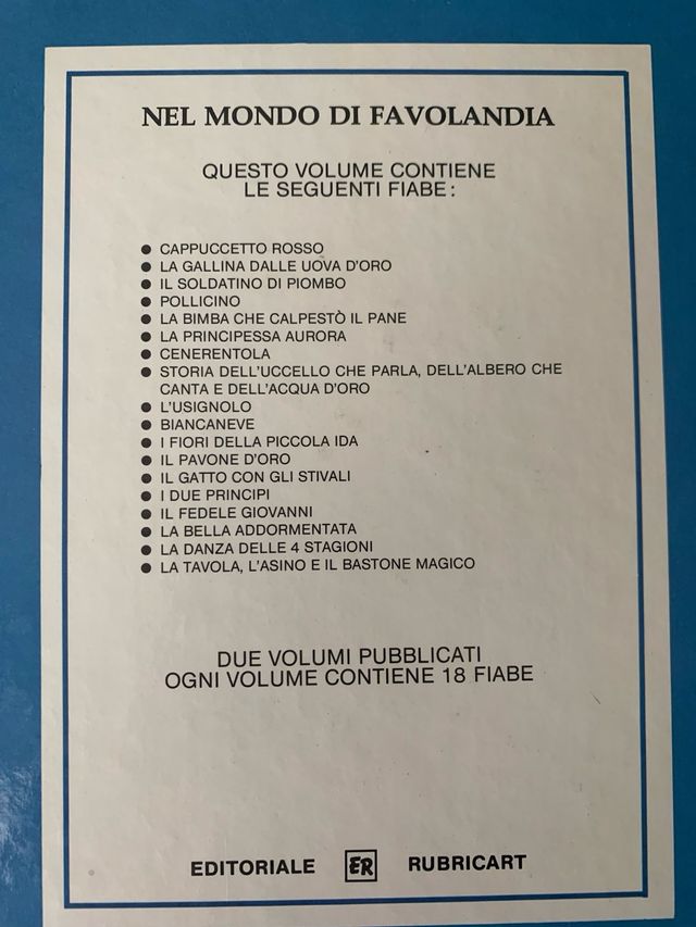 Nel mondo di Favolandia