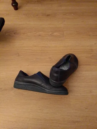 Zapatos cómodos mujer talla 40 azul marino