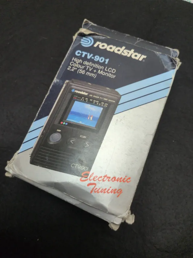 Roadstar CTV-901 TV LCD Portátil + Monitor