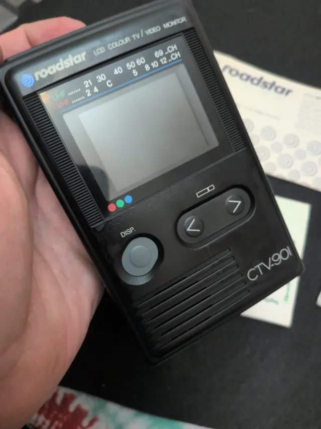 Roadstar CTV-901 TV LCD Portátil + Monitor