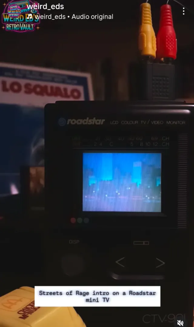 Roadstar CTV-901 TV LCD Portátil + Monitor