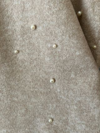 Maglione Zara Beige con Perle