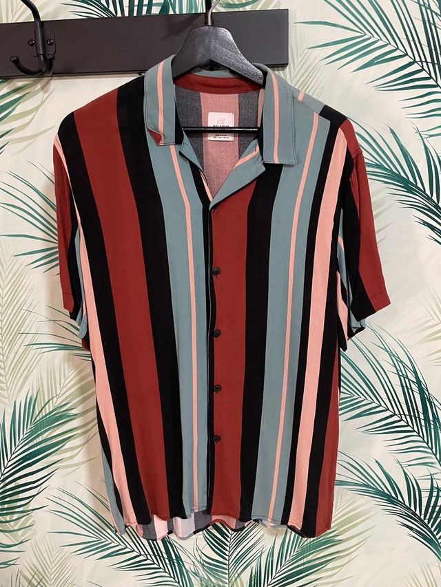 Camisa de rayas talla L