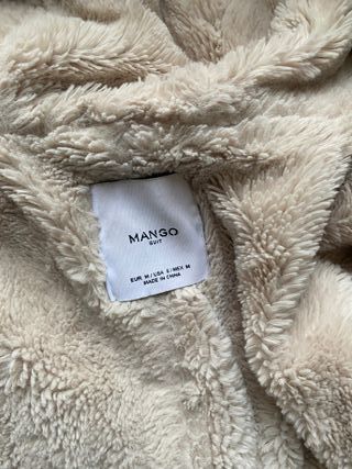 Cazadora Mango Verde Militar Talla M