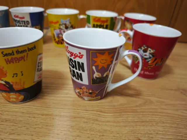 Juego 10 Tazas Kellogg's