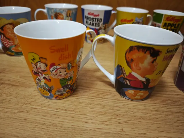 Juego 10 Tazas Kellogg's