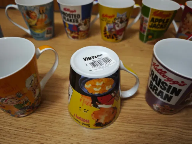 Juego 10 Tazas Kellogg's