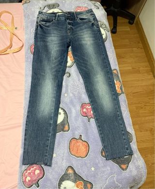 Pantalones vaqueros azules