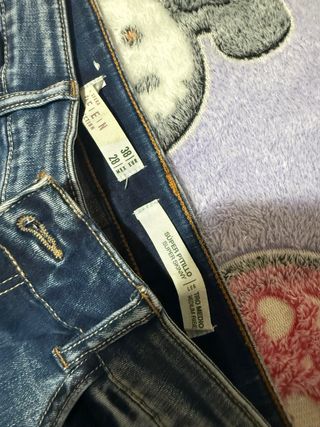 Pantalones vaqueros azules