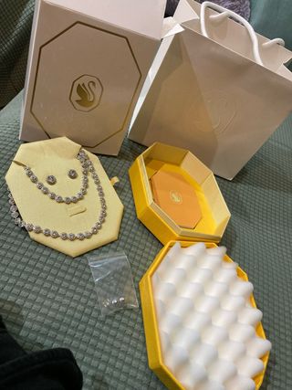 Swarovski Angelic Set Collar pulsera y Pendientes