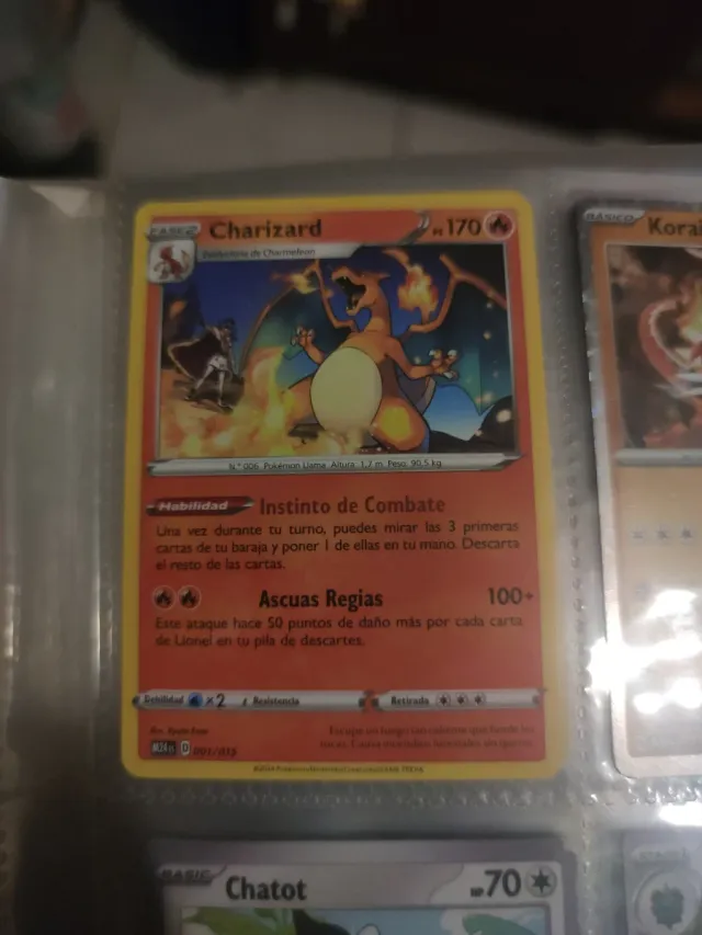 Carta Pokémon Charizard Base 2