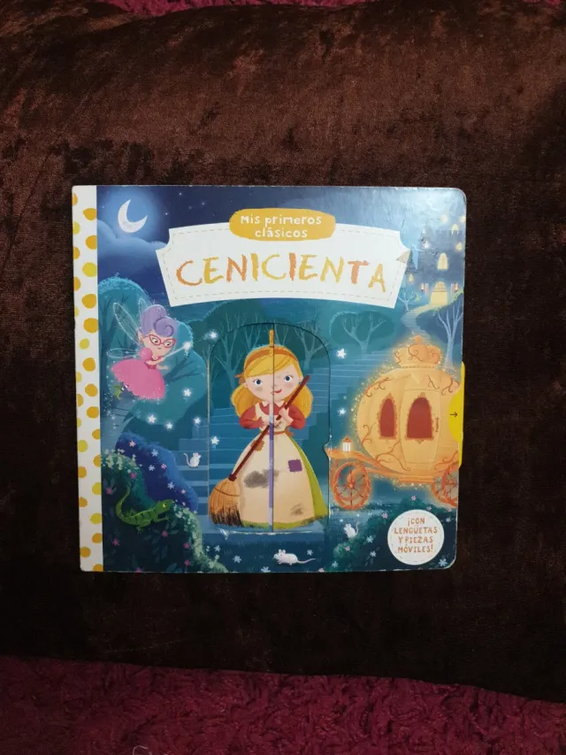 Libro infantil Cenicienta (Español)