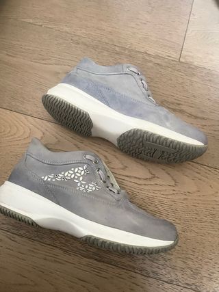 Scarpe Hogan grigie donna