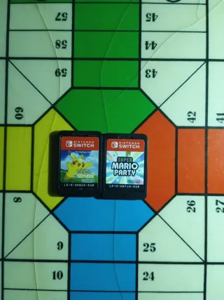 Nintendo Switch Juegos Pokémon y Mario Party