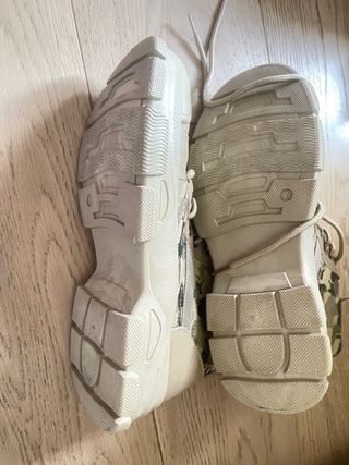 Scarpe beige camouflage