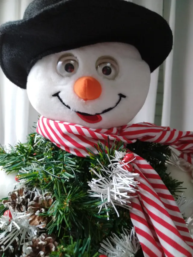 Albero Bambola Neve Decorazione