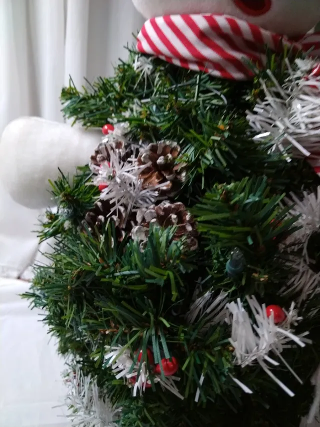 Albero Bambola Neve Decorazione