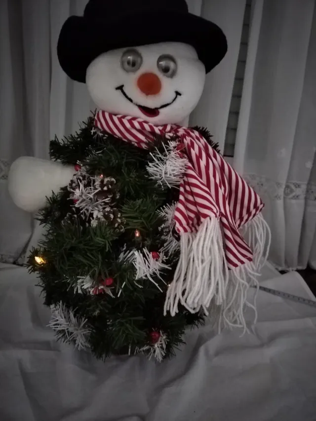 Albero Bambola Neve Decorazione