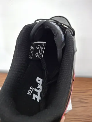 Zapatos Bape Sta Shark Negros y Rojos