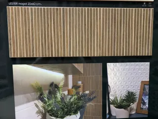 Azulejos LESTER nogal 20x60 cm