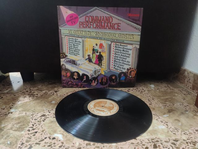 Vinilo Command Performance 25 Great Hits