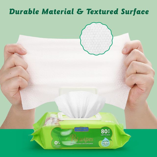 Toallitas Hipoalergénicas para Perro y Gato