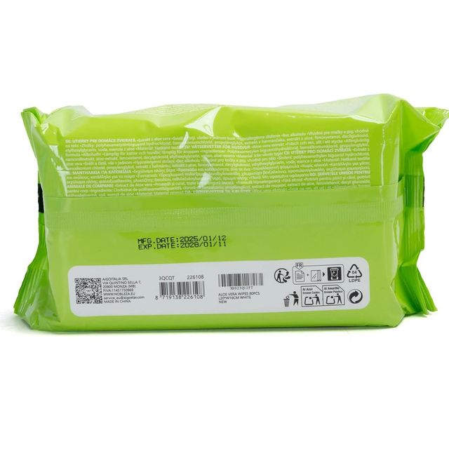 Toallitas Hipoalergénicas para Perro y Gato