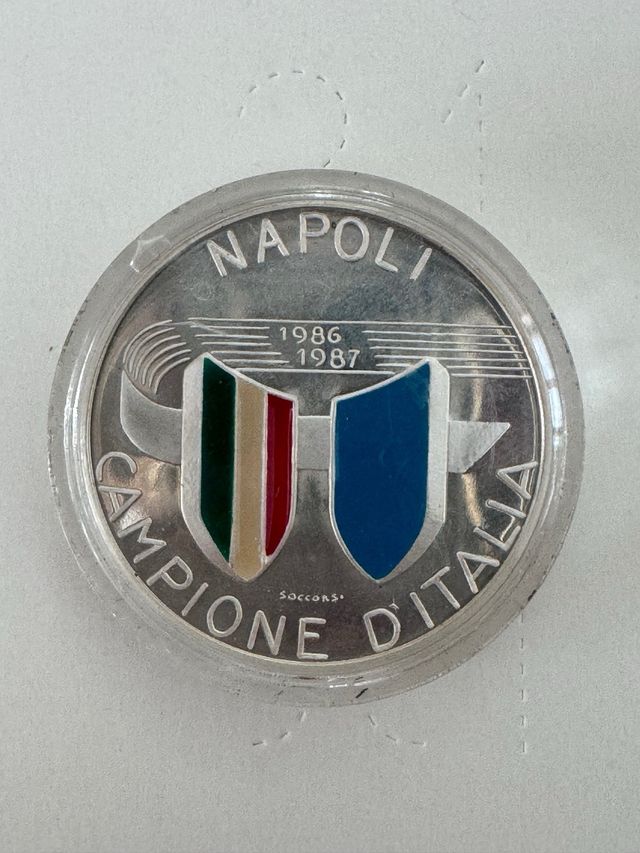 Medaglia Napoli Calcio Primo Scudetto