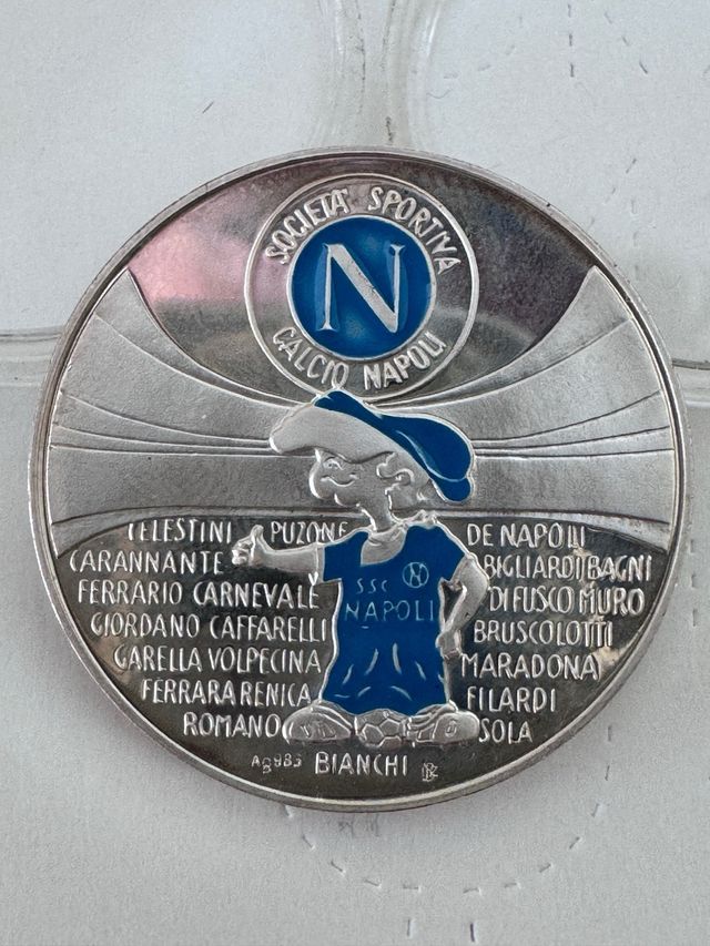 Medaglia Napoli Calcio Primo Scudetto