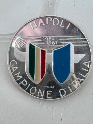 Medaglia Napoli Calcio Primo Scudetto