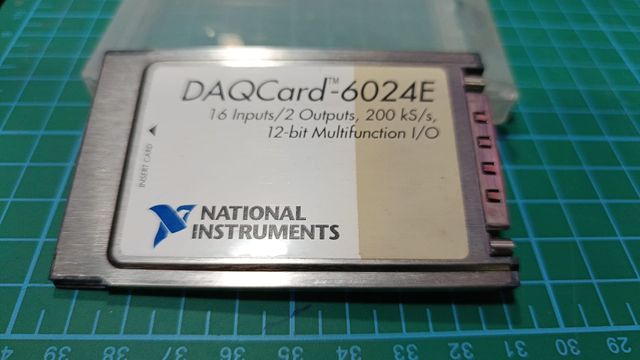 Tarjeta PCMCIA National Instruments DAQCard-6024E