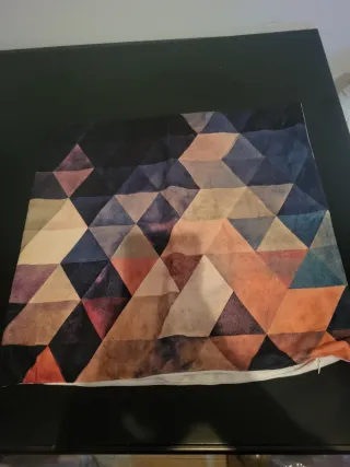 Funda Cojín Geométrico Multicolor