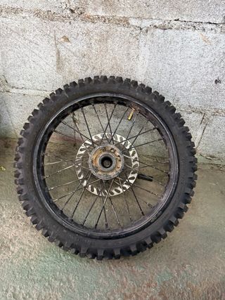 Neumático Pit Bike con Llanta y Disco 60/100-14