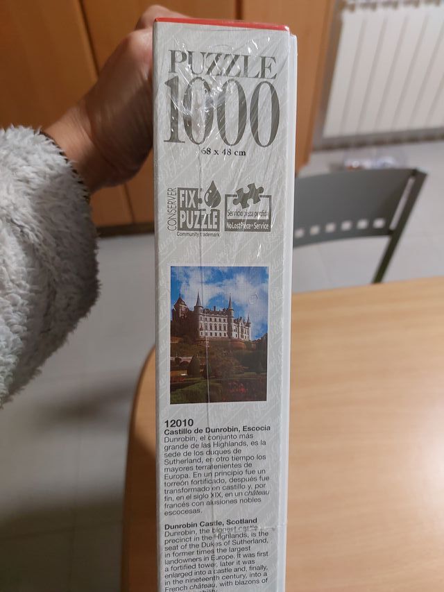 Puzzle Educa 1000 piezas Castillo de Dunrobin.