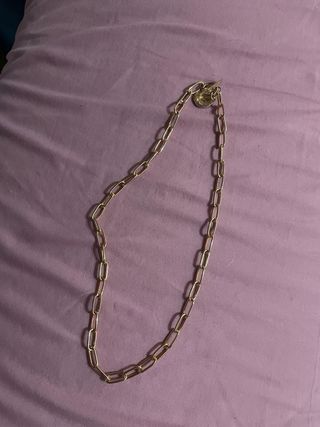 Collar Dorado Cadena Gruesa