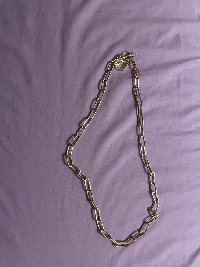 Collar Dorado Cadena Gruesa