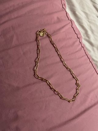 Collar Dorado Cadena Gruesa