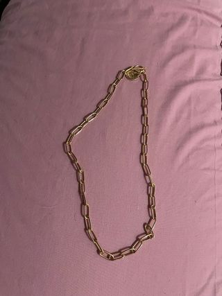 Collar Dorado Cadena Gruesa