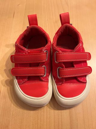 Zapato Feroz  Moraira Rayo tejano rojo. Talla L.