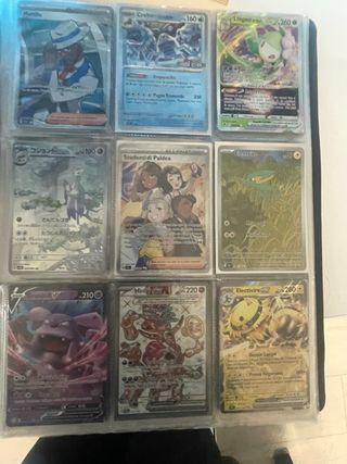 Lotto carte Pokémon rare